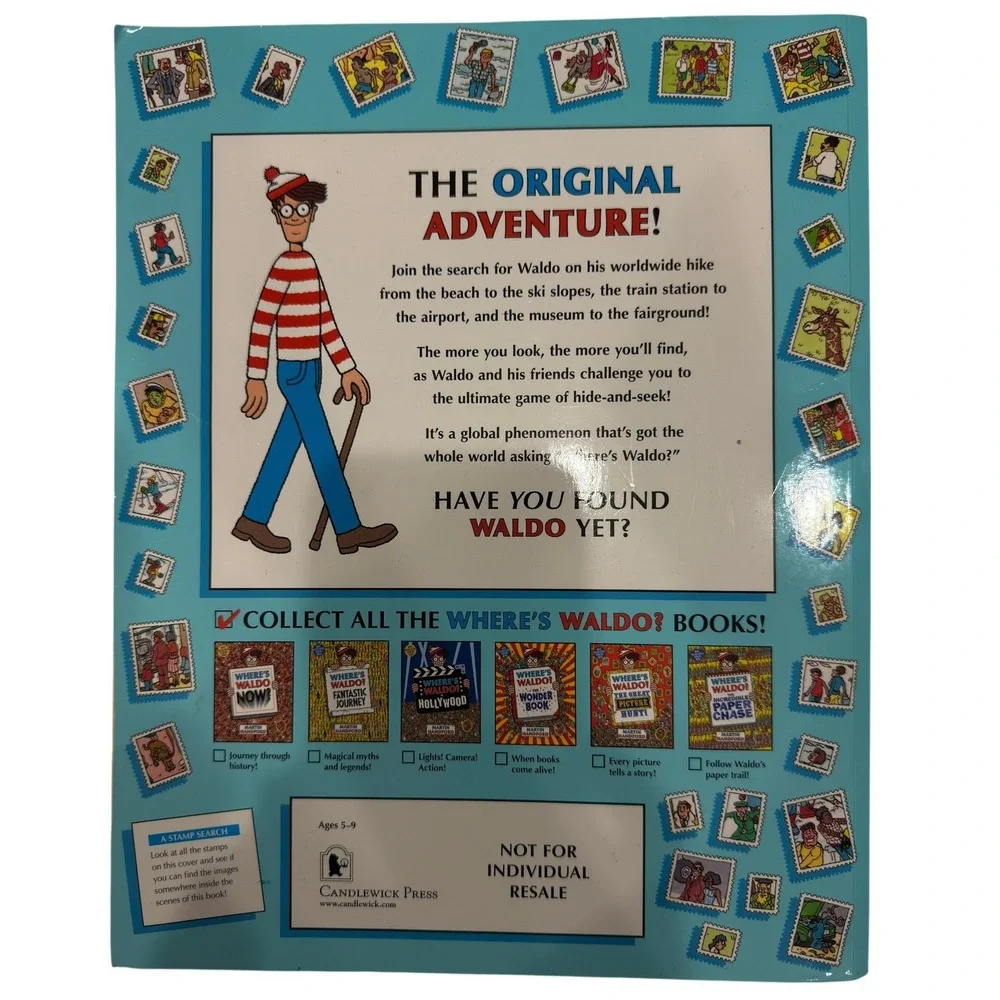 Wheres Waldo The Original Adventure Martin Handford Childrens Search Book